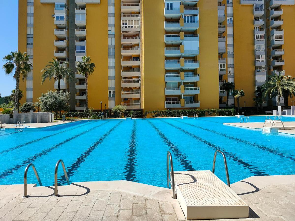 Global Properties, Practico Apartamento Con Piscina En Residencial Brezo Canet Canet d'En Berenguer Eksteriør bilde