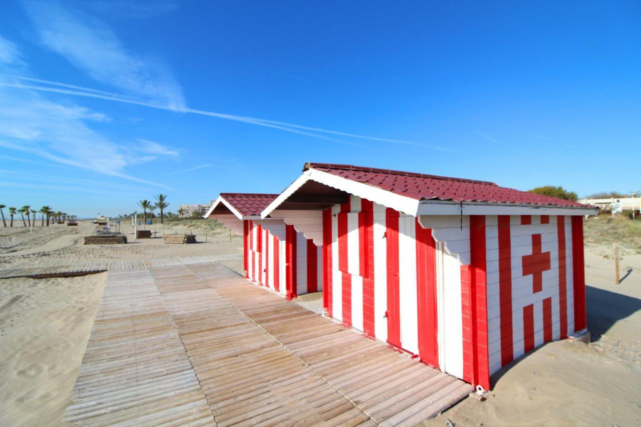 Global Properties, Practico Apartamento Con Piscina En Residencial Brezo Canet Canet d'En Berenguer Eksteriør bilde